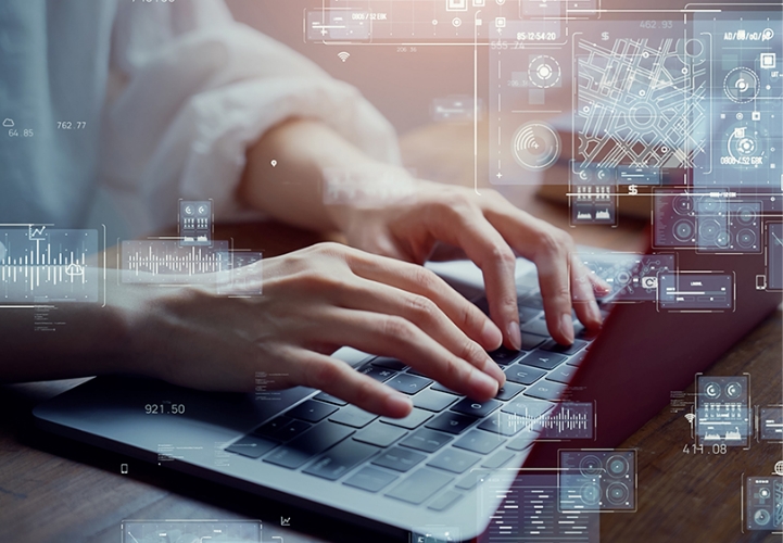 キーボードを操作する