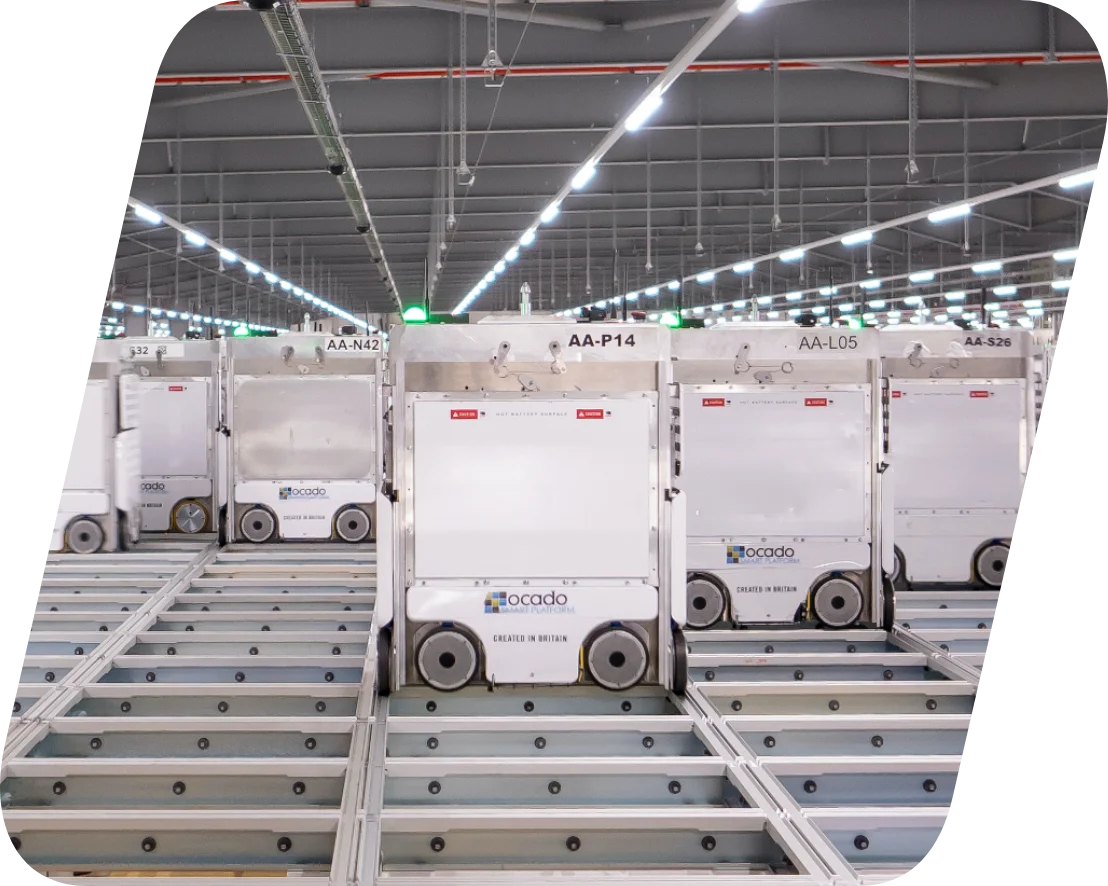 機械が働く様子